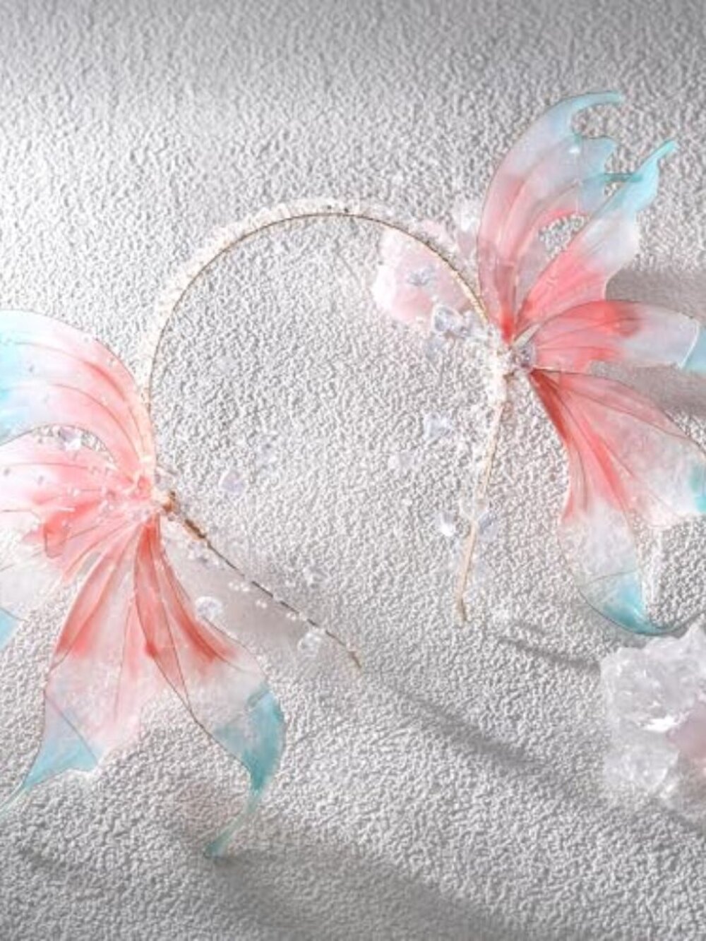New - Renaissance Elf Fairy Crown - Butterfly Wings Fairy Headband‎ Halloween